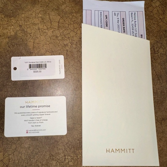 Hammitt VIP MONTANA MED (CALLA LILLY WHITE) - Picture 4 of 8